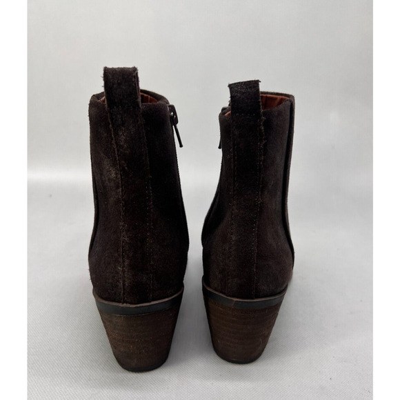 Lucky Brand Booties Women’s 6.5M/36.5 Natania Ankle Boot Bracken Aurora Brown - Picture 5 of 7